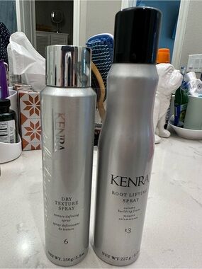 Kenra Dry Texture Spray 6 & Root Lifting Spray Foam 13 Bundle
